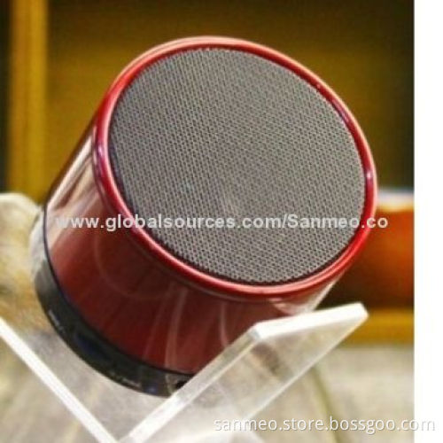 Mini Bluetooth Speakers, Hi-Fi Music Player, Mic for iPhone 5/MP4/MP3/Tablet PC, Handsfree Calling